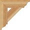 Ekena Millwork Traditional Traditional Rough Sawn Bracket, Western Red Cedar, 4"W x 16"D x 16"H BKT04X16X16TRA01RWR - alternate 4